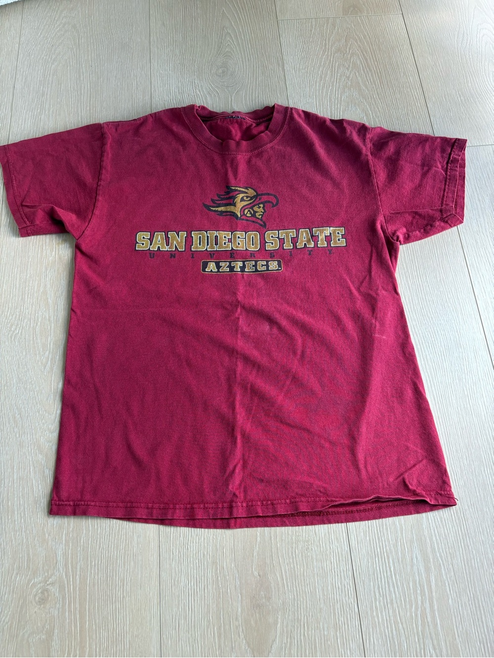 San Diego State University Aztecs Short Sleeve Tee - Red